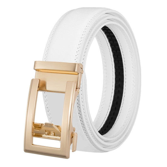 Automatikgürtel Damen goldfarbige Schnalle, KIKI - Mix & Match - edelschnalle