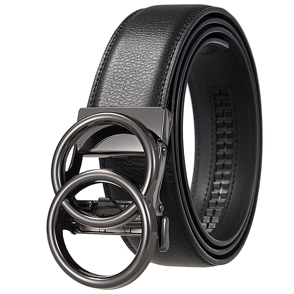 Automatikgürtel Damen und Herren schwarze Schnalle, Velna - Mix & Match - edelschnalle